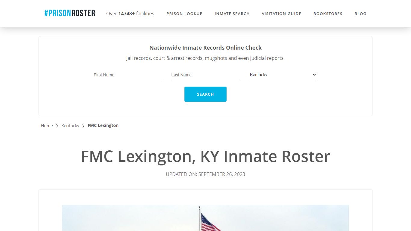 FMC Lexington, KY Inmate Roster - Prisonroster